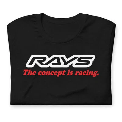 Rays Volki Racing Unisex T-Shirt S-5XL Cotton, Motorsport Enthusiast Tee - Image 1 of 4
