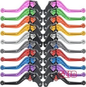 Shorty Long Brake Clutch Levers for Kawasaki Ninja ZX6R 9R 10R 12R 14R Z900 Z650 - Picture 1 of 22