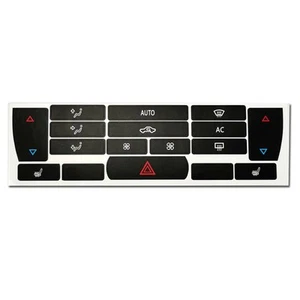 For SAAB 9 3 2003 2007 Replacement Decals for AC Climate Control Buttons - Picture 1 of 12