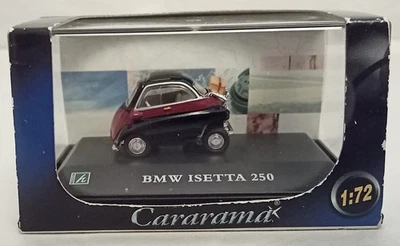Hongwell Cararama BMW ISETTA 250,1:72 SCALE,Series No 711ND,Burgundy/Black Rare - Image 1 of 4