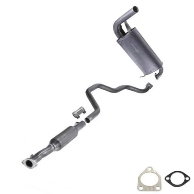 Resonator Pipe Muffler Exhaust Kit fits: 2004-2005 Mitsubishi Outlander 2.4L FWD - Image 1 of 4