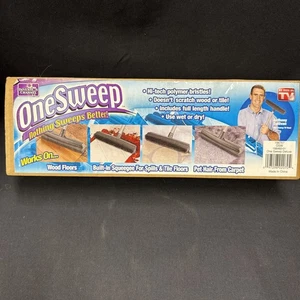 Invention Channel ONE SWEEP As Seen On TV Multi Purpose Broom Best Broom NEW (s3 - Picture 1 of 5