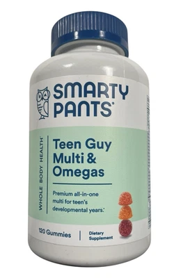 Calça Smarty Teen Guy Multi & Omegas Gummies - 120 gomas - Expira em 26/09 - Imagem 1 de 4