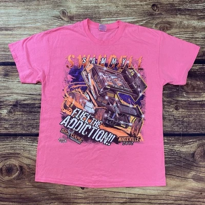 2012 Big Game Treestands Knoxville Nationals футболка Sprint автомобиля большой гонки - Изображение 1 из 4