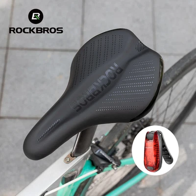 ROCKBROS Cycling Bike Saddle Seat Cushion Road MTB Bicycle Padded Soft Comfort - Image 1 of 4