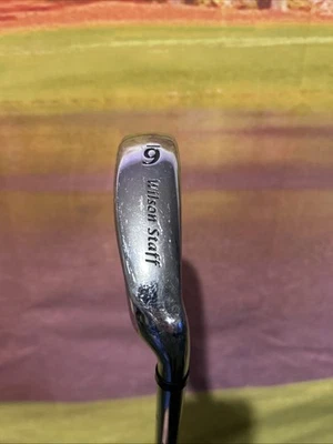 Wilson Staff D9 6 Iron Steel Shaft Rh Golf Club - Image 1 of 4