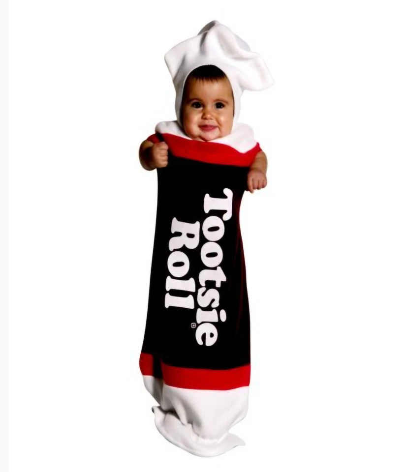 Tootsie Roll Bunting Costume Baby Tootsie Roll Halloween 3-9 Months - Image 1 of 4