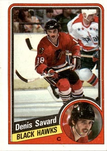 1984-85 Topps #35 Denis Savard Chicago Blackhawks - Picture 1 of 2
