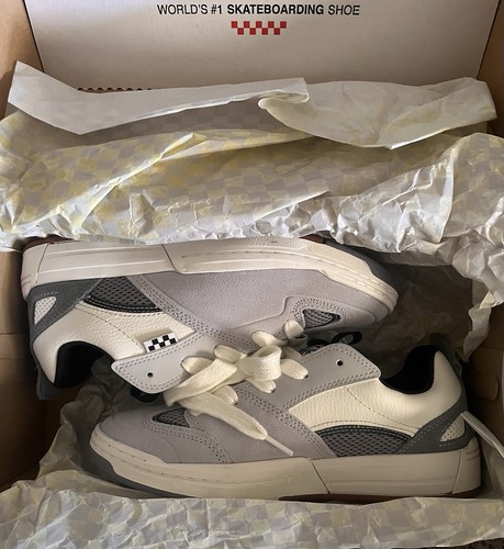  VANS Skate Mixxa Retro Grigio Gelo Taglia 8 US Uomo