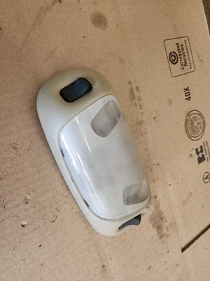 2000-2005 Ford Excursion dome light Overhead Map Light OEM Tan Brown - Image 1 of 2