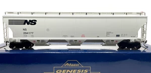 HO ATHEARN GENESIS G89962 TRINITY COVERED HOPPER NORFOLK SOUTHERN NS # 294177 - Picture 1 of 2