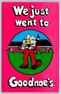 Goodnoe Farm Dairy Bar & Restaurant, Newton Pennsylvania, Postcard #2, NOS - Picture 1 of 2