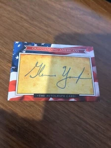 Glenn Youngkin TRADING CARD, SIGNED TTM, 74TH GOVERNOR OF VIRGINIA REPUBLICAN  - Picture 1 of 1