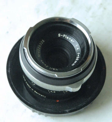 Zeiss S Planar 50 mm f4 para Contarex - ¡raro! Foto 1 de 4