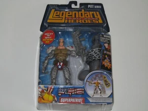 Legendary Comic Book Heroes 2007: Pitt Series figura superpatriota desenmascarada - Imagen 1 de 2