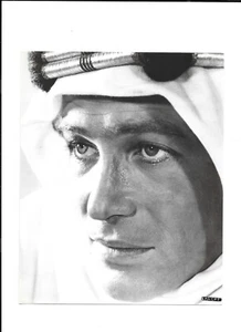 Vintage 1962 Publicity Photo LAWRENCE OF ARABIA Peter O'Toole Extreme Close Up - Picture 1 of 1