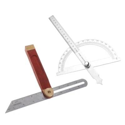 2Pcs Angles Protractors T Bevel Angles Finders with Handle Sliding T Bevel - Image 1 of 4