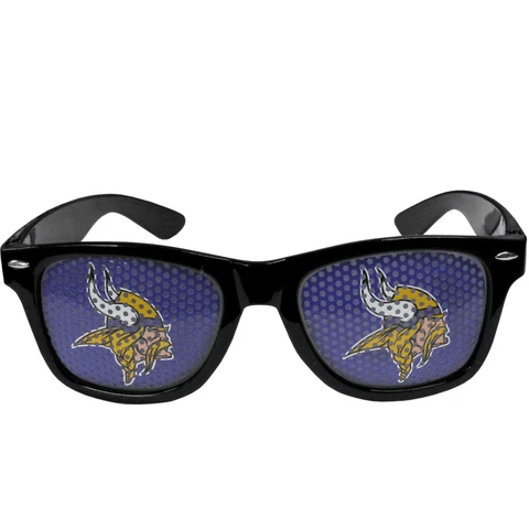 Minnesota Vikings SCREEN Beach-farer Sunglass NFL Shade Football Retro Wayfarer Cover