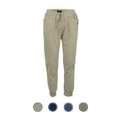 pantalone tuta UOMO avirex COTONE estivo SPORTIVO con laccio con tasche 7 colori - Imagen 1 de 2