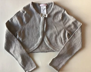 Girls Bonnie Jean Size Large Sweater Cardigan Special Occasion Layering Piece - Picture 1 of 12