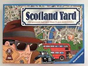 Vintage Ravensburger Scotland Yard Detective Board Game, 1983 German Edition - Picture 1 of 23