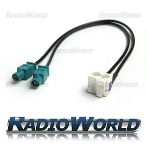 VW Fakra Radio Antenna Aerial Adapter RNS RCD 510 310 315 Seat Skoda Columbus - Picture 1 of 1