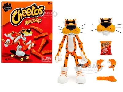 ФИГУРКА CHESTER CHEETAH 5,5 ДЮЙМА С АКСЕССУАРАМИ И АЛЬТЕРНАТИВАМИ ОТ JADA 34048 - Изображение 1 из 4