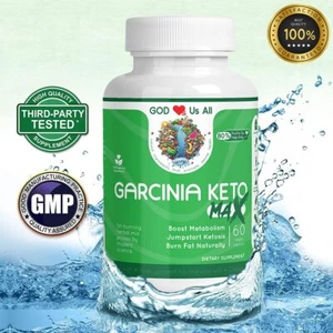 GARCINIA KETO MAX - Fat Burner, Garcinia Cambogia, Raspberry Ketone - GOD Loves™ - Picture 1 of 7