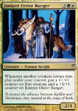 JUNIPER ORDER RANGER Coldsnap MTG Magic the Gathering Cards DJMagic