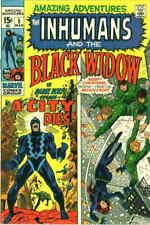 Amazing Adventures (3rd Series) #5 GD; Marvel | low grade - Black Widow - Inhuma
