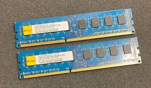 8GB Kit (2 x 4GB) Elixir M2F4G64CB8HG5N-CG PC3-10600U DDR3 Computer Memory RAM