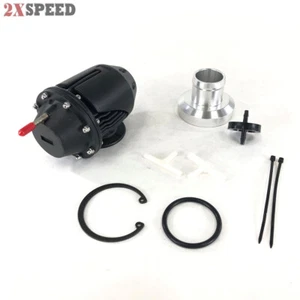 Kit de válvulas de soplado tipo universal SSQV para Civic EVO STI negro GTI WRX RSX CRX - Imagen 1 de 8