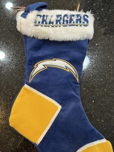 Los Angeles Chargers großes Logo Plüsch NFL Team Logo 18 Zoll Weihnachtsstrumpf - Bild 1 von 2