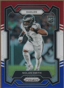 Nolan Smith 2023 Panini Prizm rot weiß & blau RC Philadelphia Eagles #382 - Bild 1 von 2