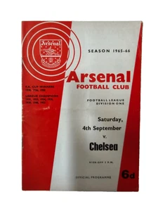 Arsenal v Chelsea 1965/65, 4 de septiembre - Imagen 1 de 5