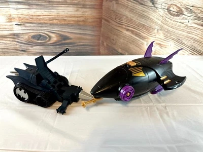 Juego De Colección De 2 Kenner Batman Returns Sky Drop Airship BATV Vehículo Juguete Par Foto 1 de 4
