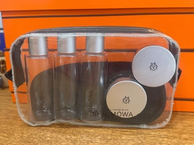 kit da viaggio RIMOWA originale set nuovo 7 pezzi - Immagine 1 di 4