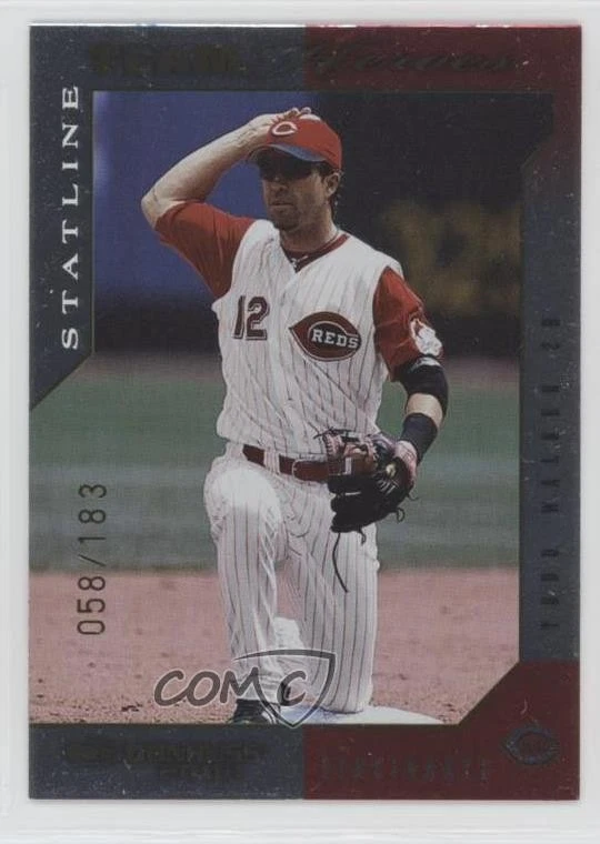2003 Donruss Team Heroes Stat Line /183 Todd Walker #150 - Image 1 of 2