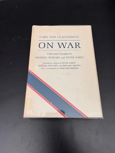 On War Carl Von Clausewitz Hardcover w/ DJ Princeton University Press 1976 NICE! - Picture 1 of 8