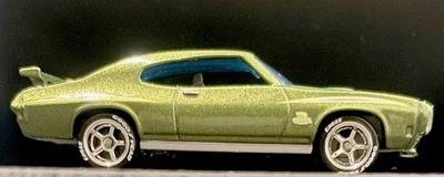 Pontiac GTO Judge Hot Wheels Silver Series ’70 rueda y neumático personalizados pilotos reales Foto 1 de 4