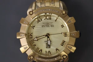 Invicta Lady's 38mm Stainless Steel Quartz Watch, Gold (Mod 42307) - Picture 1 of 4