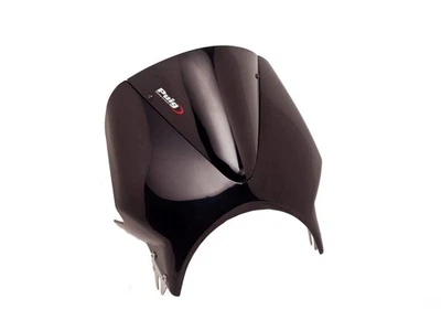 Puig Vision Screen & Black Fairing Windshield Black for Yamaha SR 400 (14-16) - Image 1 of 4