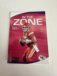 2020 Panini NFL Score #IZ-PM Patrick Mahomes II In the Zone Red - Bild 1 von 2