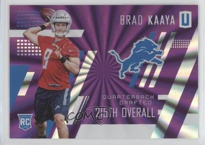 2017 Panini Unparalleled Class of Purple /149 Brad Kaaya #202 Rookie RC - Image 1 of 2