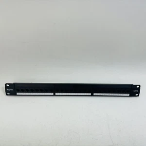 Rapink 24 Port with Inline Keystone 10G Support, 1U Network Patch Panel for Cat6 - Afbeelding 1 van 5