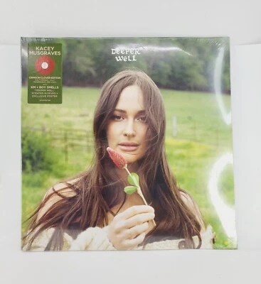 Kacey Musgraves - Deeper Well Exclusive Half Opaque and Half Transparent Red - Image 1 of 2