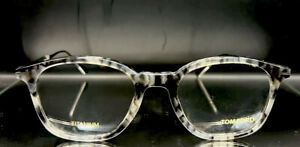 Tom Ford Titanium TF5484 055 50/20/145 Brillen Grau Havanna schwarz-Brand New