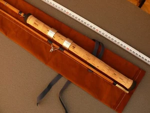 Canne à pêche Moulinet Lancer leurre Bambou Refendu vissen splitcane hengel lure - Photo 1/21