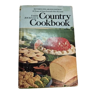 Vintage Farm Journal's Country Cookbook Revised Enlarged 1972 Nell B Nichols - Picture 1 of 13