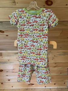 MINT Boo Boo Bedhead Two Piece CARS Traffic Jam Short Pajamas Set Boys size 8 - Picture 1 of 4